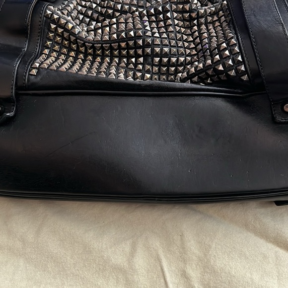 Burberry Prorsum Knight Satchel (lost studs, wear, damage), pre-loved condition! - Picture 8 of 17